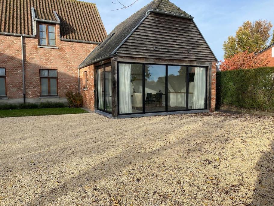 לוקרן The Conservatory Cosy & Romantic Little House - Central Between Gent Antwerpen Brussel & Brugge מראה חיצוני תמונה